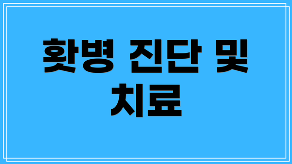 홧병 진단 및 치료