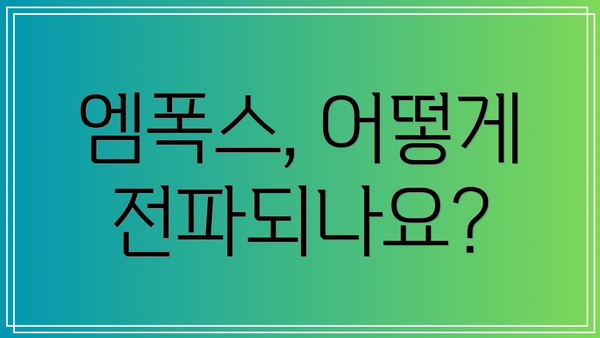 엠폭스, 어떻게 전파되나요?