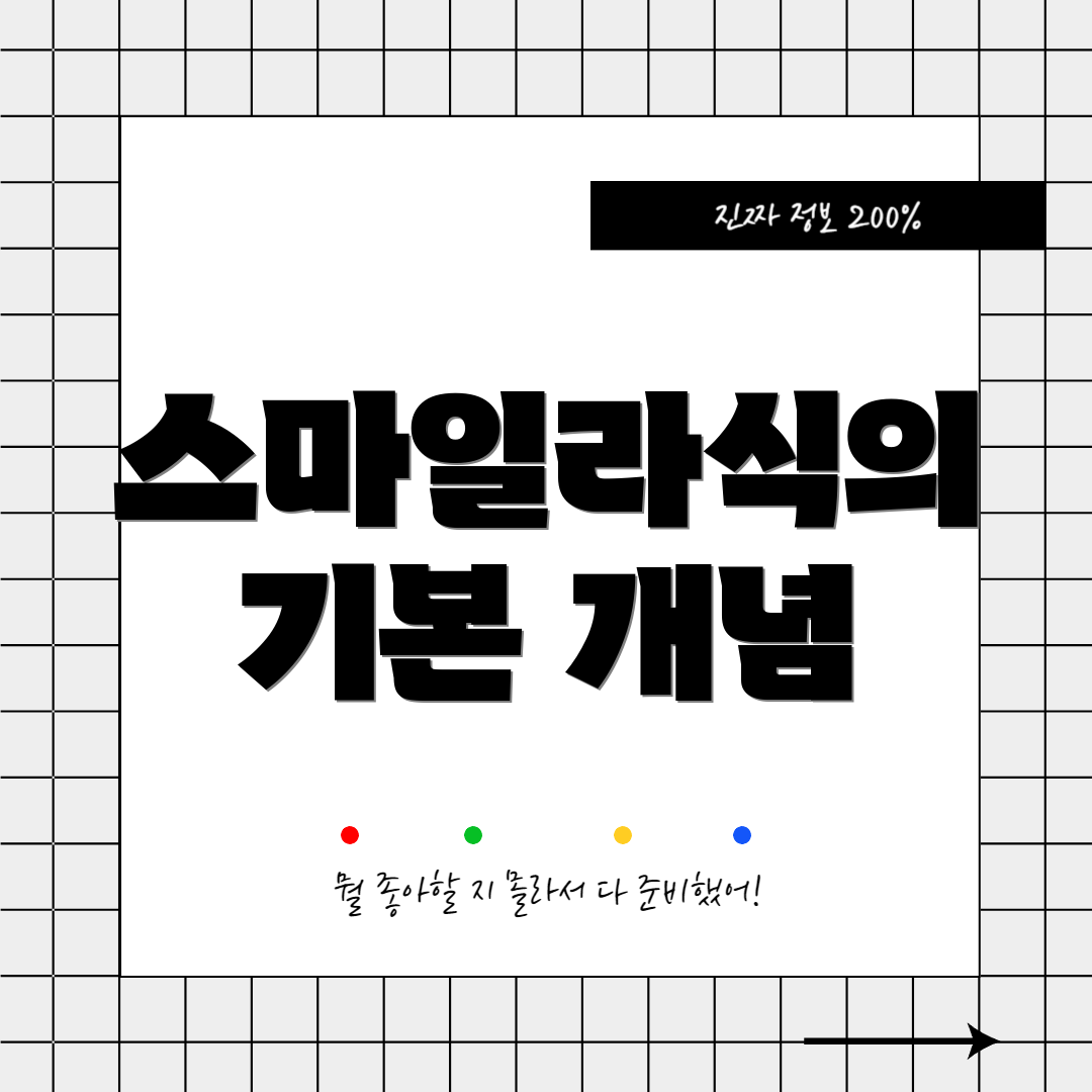스마일라식의 기본 개념