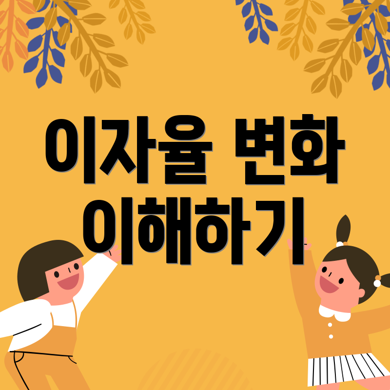 이자율 변화 이해하기